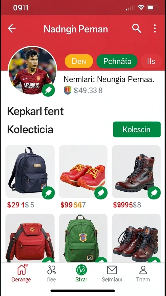 9zk - Tampilan antarmuka yang mudah dinavigasi.