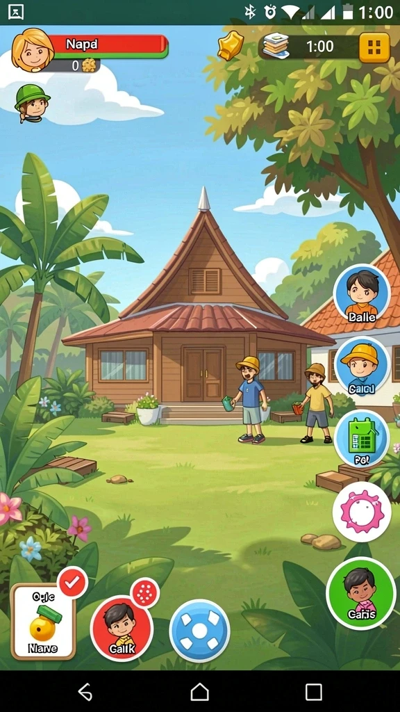 halimtoto - Tampilan antarmuka yang bersih dan user-friendly.
