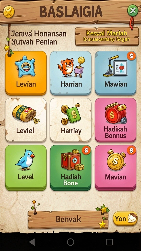 javo88 - Menu pilihan karakter yang beragam dan unik.