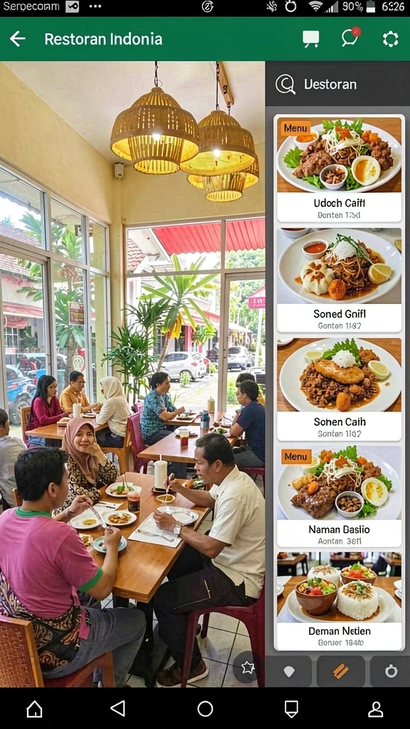 juarago - Grafis yang menarik dan warna cerah.