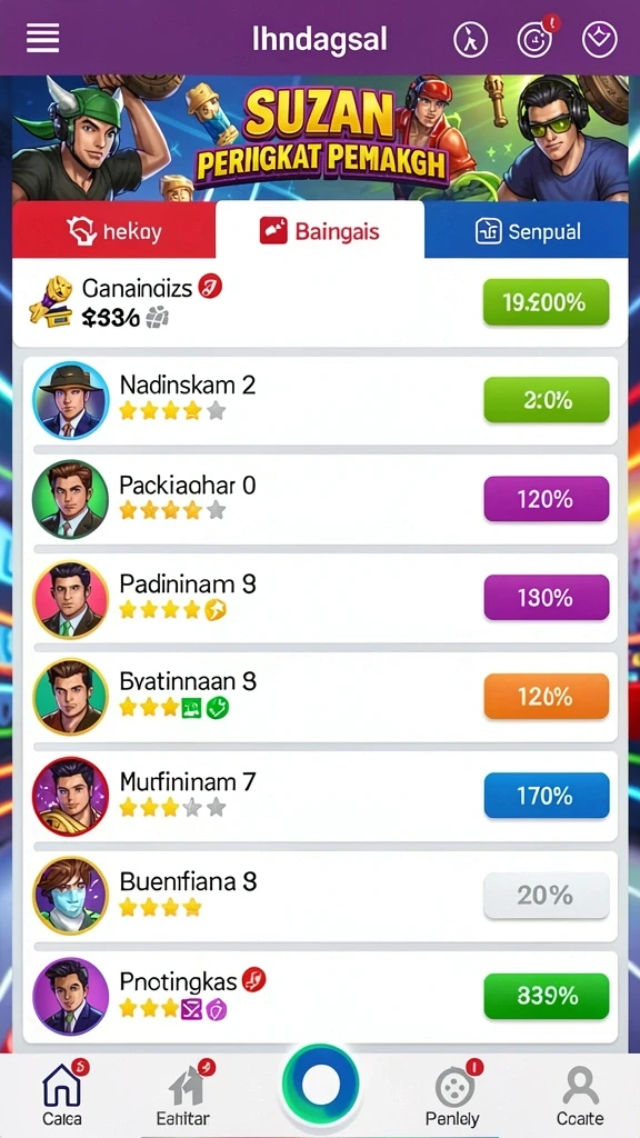 popwin - Tangkapan layar menampilkan grafik yang mempesona dari POPWIN.