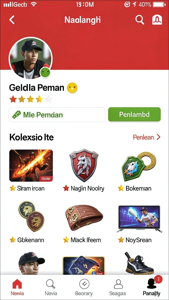 rajapamen - Menu utama RAJAPAMEN dengan desain yang menarik.