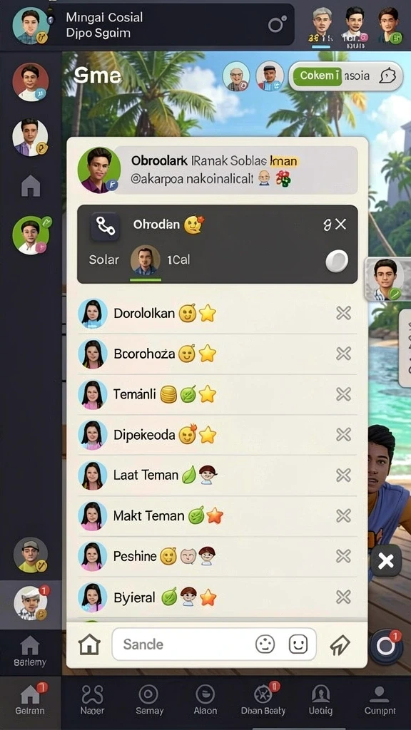 t9999 - Tangkapan layar dari mode multiplayer yang seru.